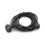 Кабель живлення C13 5.0m 1.0mm2 Voltronic (PC-186 CEE7/7-C13-CCA50/1)