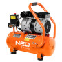 Компресор Neo Tools безоливний, 2-х поршневий, 230В, 12л, 8 Бар, 105л/хв, 500Вт, (12K020) Компресор Neo Tools безоливний, 2-х поршневий, 230В, 12л, 8 Бар, 105л/хв, 500Вт, (12K020)