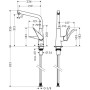 Змішувач Hansgrohe Metris , KM320, хром (14822000) Змішувач Hansgrohe Metris , KM320, хром (14822000)