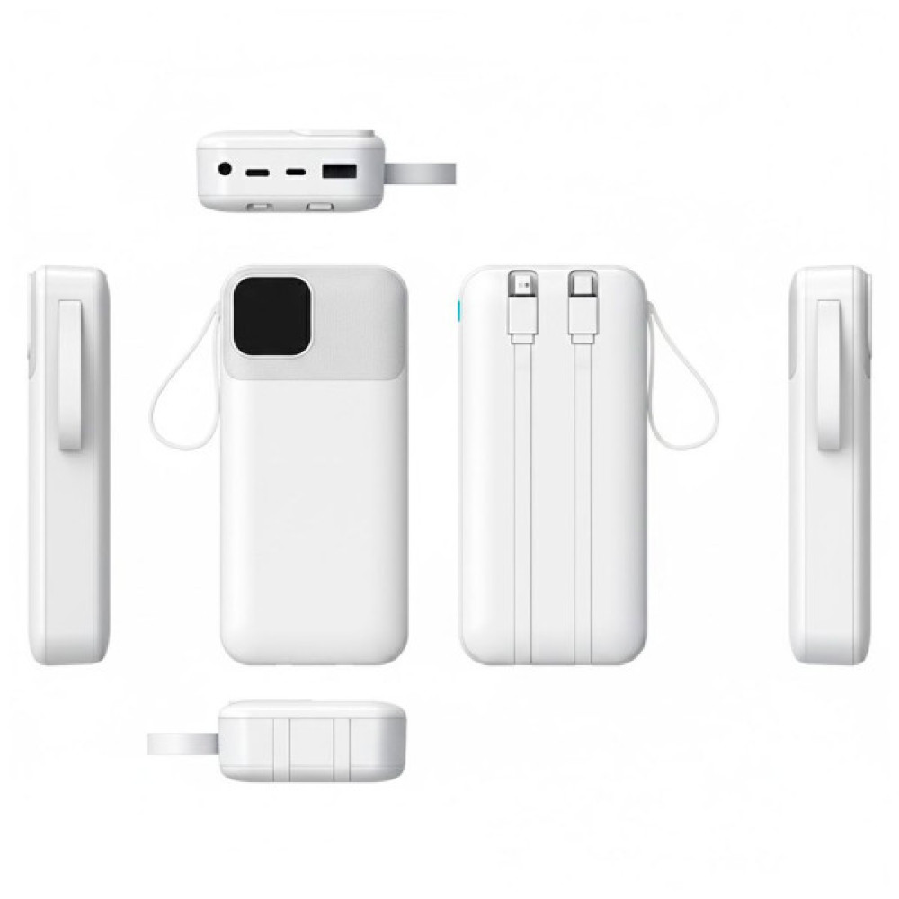 Батарея універсальна TheGeneral 20000mah Voltix, 22.5W Fast Charge PD White (40012819-08)