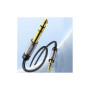 Кабель мультимедійний 3.5mm M to 6.5mm M 1.2m Essager (EYPMM-XL0G-P)