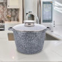 Каструля Gusto покриття Ceramic Snow 5.5 л (GT-2604-26)
