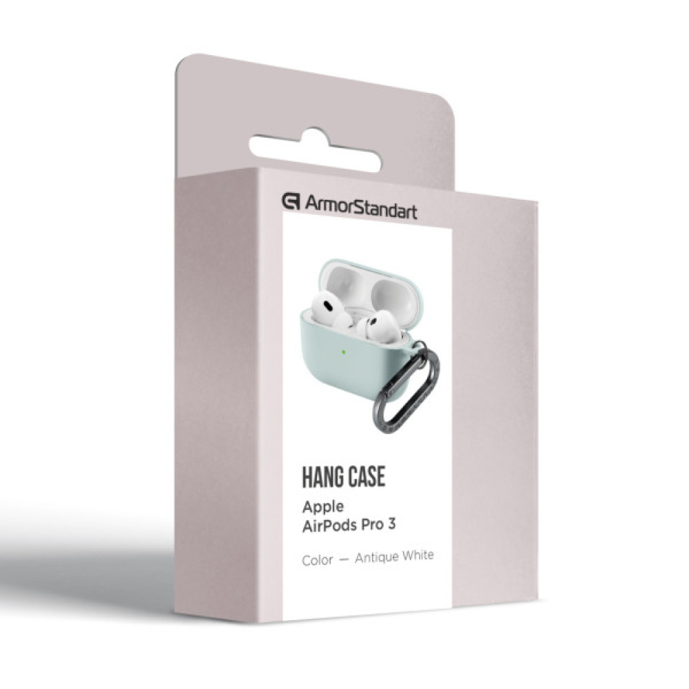 Чохол для навушників Armorstandart Hang Case For Apple AirPods Pro 3 Antique White (ARM88285)