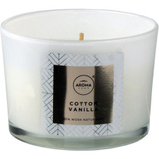 Ароматична свічка Aroma Home Elegance Cotton Vanilla 115 г (5902846836650)