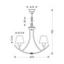 Люстра Candellux LONDON (36-38845) Люстра Candellux LONDON (36-38845)