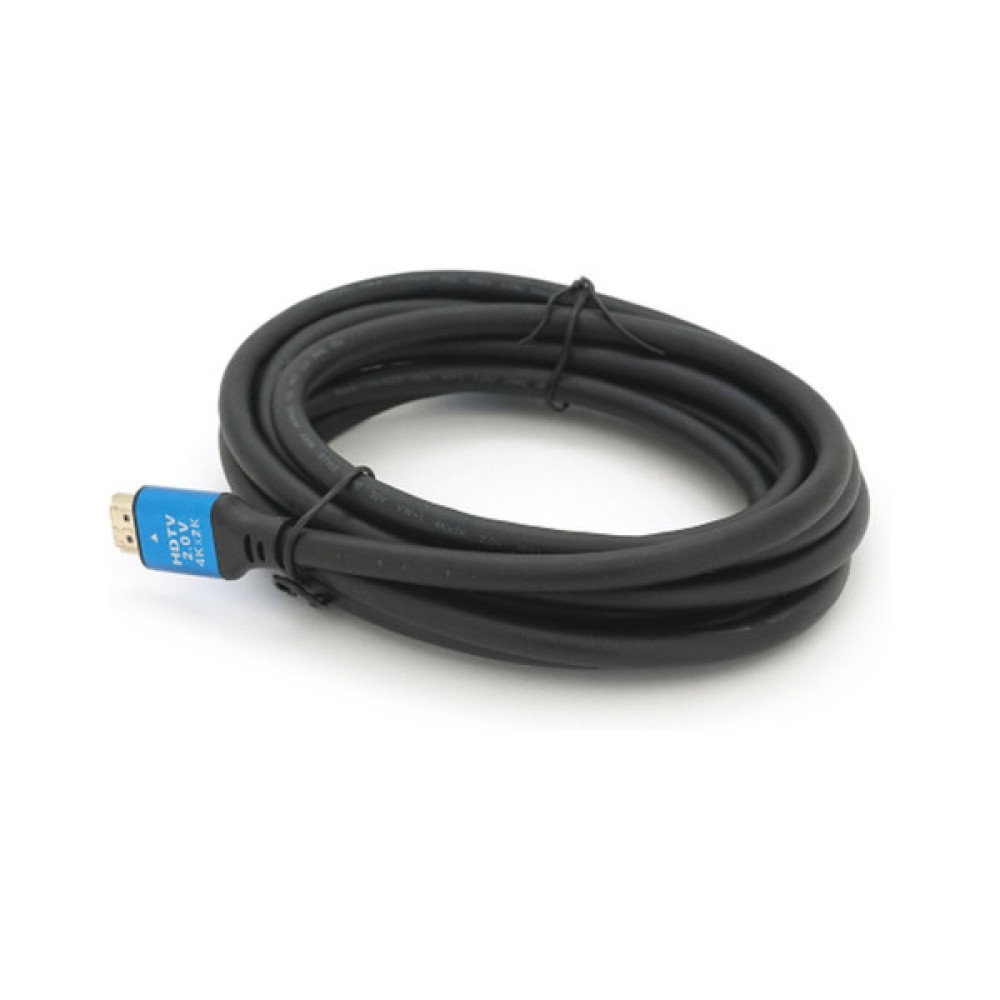 Кабель мультимедійний HDMI M to HDMI M 3.0m V2.0 4Kx2K black Merlion (YT-HDMI(M)/(M)4KV2.0-3.0m/19118)