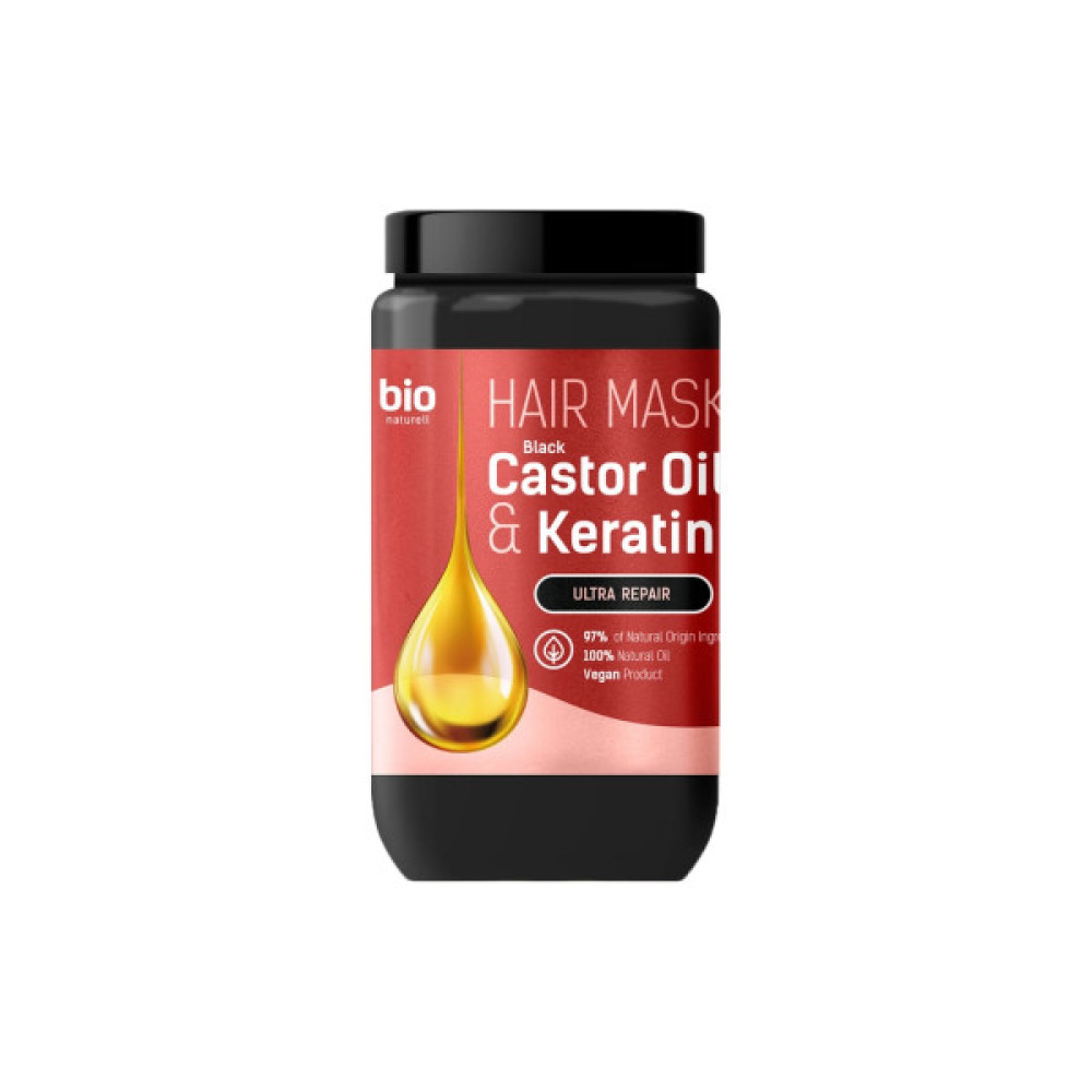 Маска для волосся Bio Naturell Castor Oil & Keratin 946 мл (4820168434037)