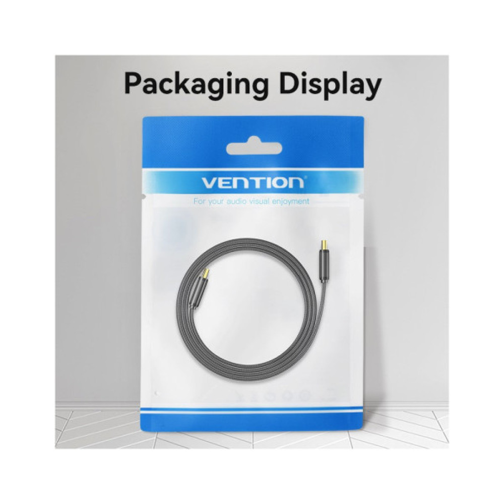 Кабель мультимедійний HDMI M to HDMI M 2.0m V2.1 8K60Hz flat VENTION (ALKBH)