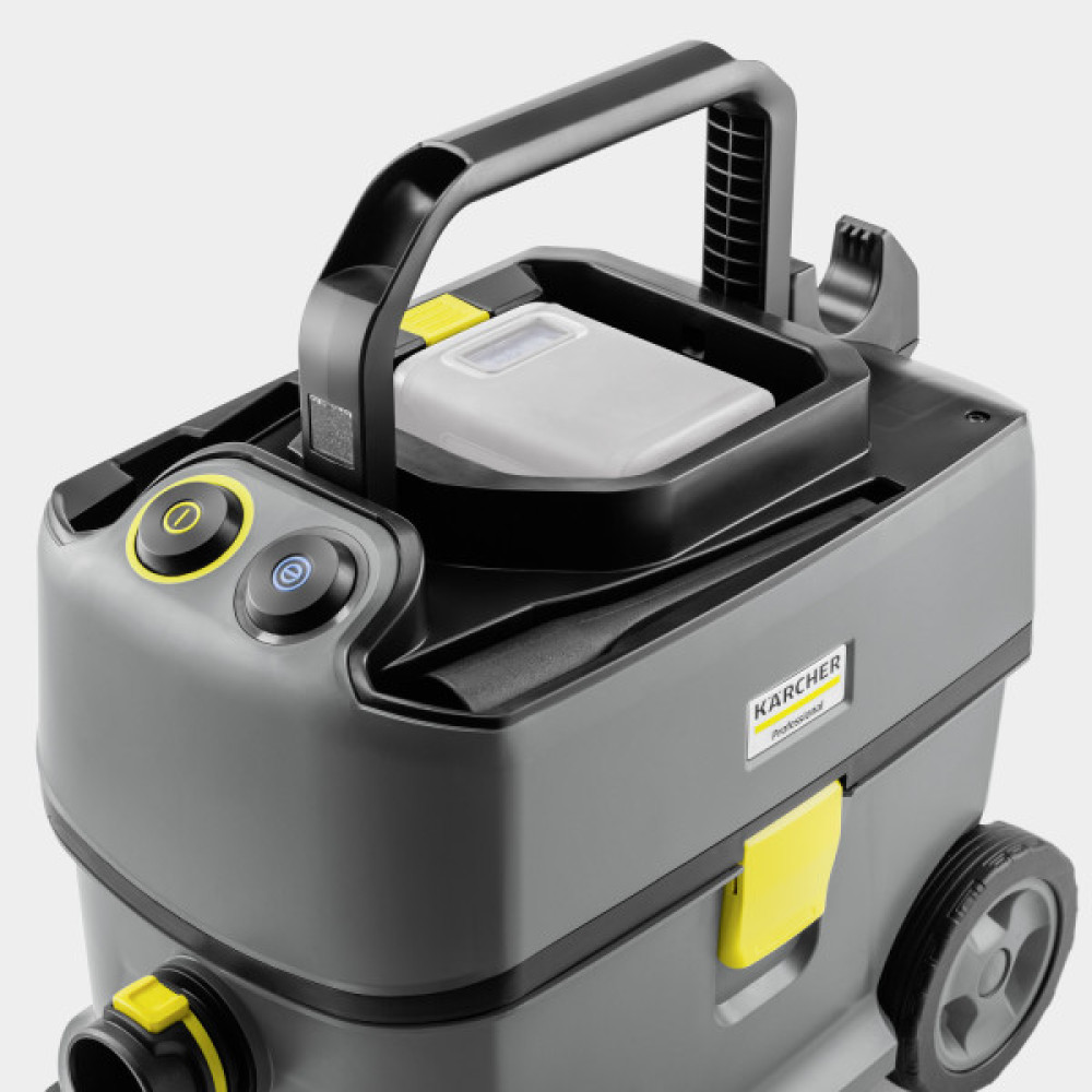 Пилосос професійний акумуляторний Karcher T 10/1 Bp MODULAR RANGE! 36В 223мБар контейнер 10л 6.8кг без АКБ та ЗП