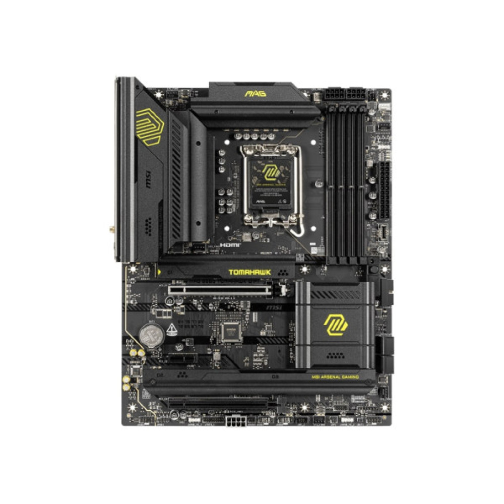 Материнcька плата MSI MAG B860 TOMAHAWK WIFI s1851 B860 4xDDR5 M.2 HDMI DP WiFi BT ATX