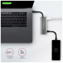Концентратор AXAGON USB-C to 2xUSB-A + 2xUSB-C + HDMI 0.13m gray (HMC-5G2)