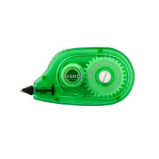 Коректор Axent стрічковий 5мм х 6м зелений (7009-04-A)