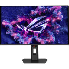 Монітор Asus 26.5" ROG Strix XG27AQDPG 2xHDMI, DP, 2xUSB, QD-OLED, 2560x1440, 500Hz, 0.03ms, DCI-P3 99%, AdaptiveSync, Pivot, HDR500