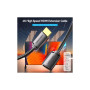 Кабель мультимедійний HDMI M to HDMI F 0.5m 4K60Hz black Vention (AHCBD)