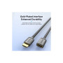 Кабель мультимедійний HDMI M to HDMI F 0.5m 4K60Hz black Vention (AHCBD)