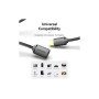 Кабель мультимедійний HDMI M to HDMI F 0.5m 4K60Hz black Vention (AHCBD)