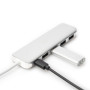 Концентратор Digitus USB Type-C, 4xUSB 3.0 (DA-70242-1) Концентратор Digitus USB Type-C, 4xUSB 3.0 (DA-70242-1)