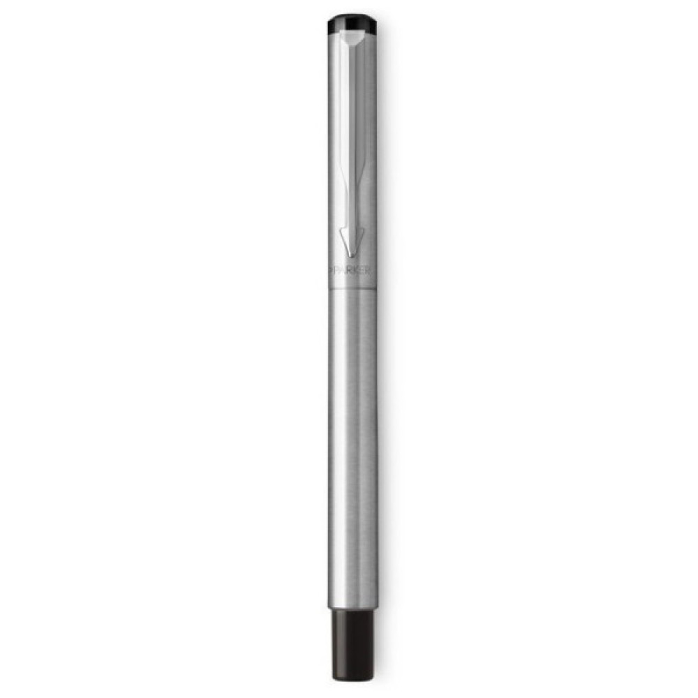 Ручка пір'яна Parker VECTOR 17  Stainless Steel  FP M блістер (05 016)