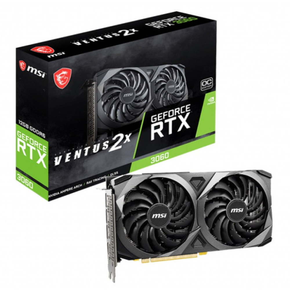 MSI RTX 3060 VENTUS 2X 12G OC