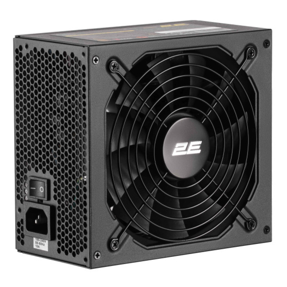 Блок живлення 2E GAMING Extra Power  (800W), >90%, 80+ Gold, 140мм, 1xMB 24pin(20+4), 2xCPU 8pin(4+4), 3xMolex, 6xSATA, 4xPCIe 8pin(6+2), Modular