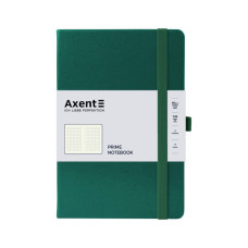 Книга записна Axent Partner Prime 145x210 мм 96 аркушів, клітинка зелений ліс (8305-61-A)