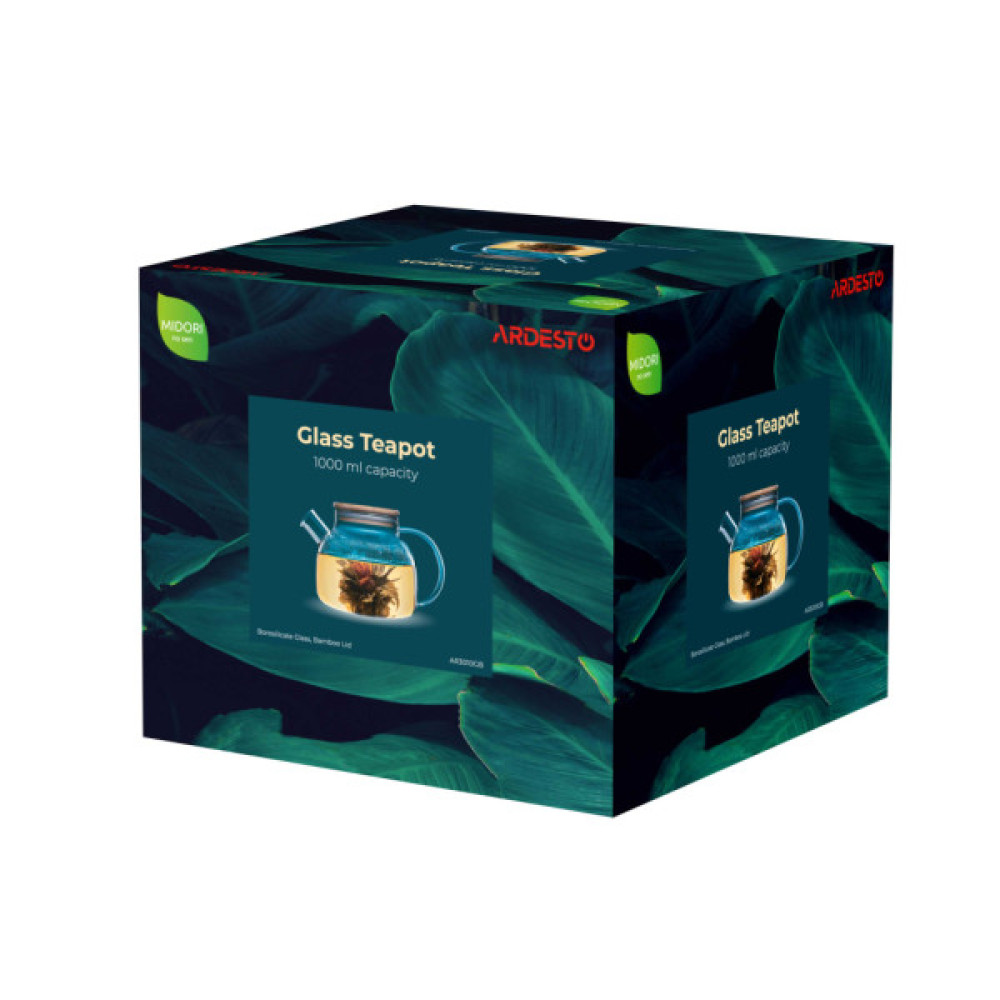 Заварник Ardesto Midori 1000 мл (AR3010GB) Заварник Ardesto Midori 1000 мл (AR3010GB)