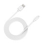 Дата кабель USB 2.0 AM to Lightning 1.0m MFI white Canyon (CNS-MFIC12W) Дата кабель USB 2.0 AM to Lightning 1.0m MFI white Canyon (CNS-MFIC12W)