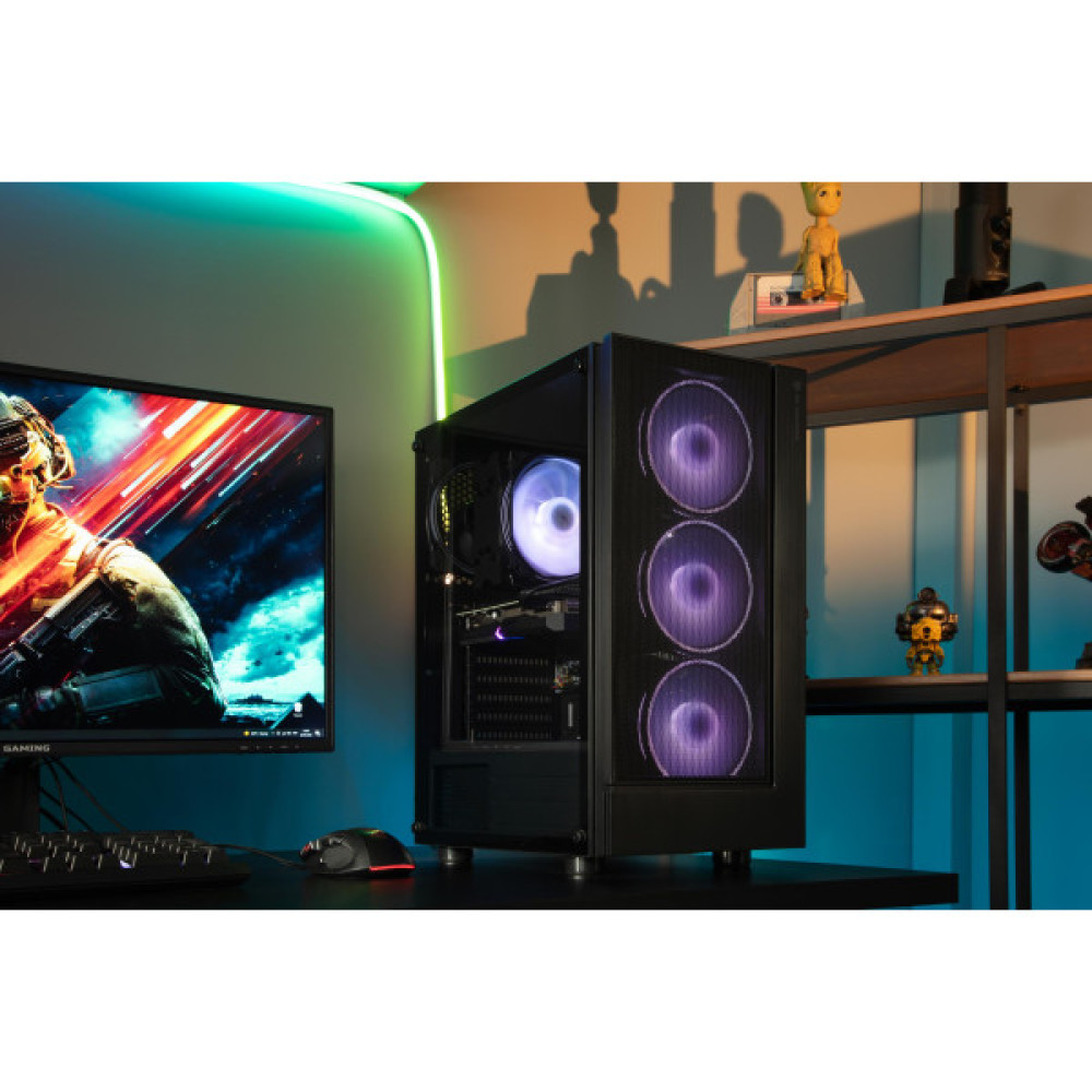 Комп’ютер персональний 2E Complex Gaming AMD R5-5600X, 16Gb, F1TB, NVD3060-8, B550, G3301, 650W, Win11