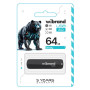 USB флеш накопичувач Wibrand 64GB Grizzly Black USB 2.0 (WI2.0/GR64P3B) USB флеш накопичувач Wibrand 64GB Grizzly Black USB 2.0 (WI2.0/GR64P3B)