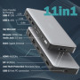 Порт-реплікатор Digitus USB-C > 2xHDMI/DP/2xUSB-A/USB-C/SD/MicroSD/RJ54/DC/Audio (DA-70917) Порт-реплікатор Digitus USB-C > 2xHDMI/DP/2xUSB-A/USB-C/SD/MicroSD/RJ54/DC/Audio (DA-70917)