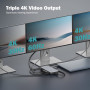 Порт-реплікатор Digitus USB-C > 2xHDMI/DP/2xUSB-A/USB-C/SD/MicroSD/RJ54/DC/Audio (DA-70917) Порт-реплікатор Digitus USB-C > 2xHDMI/DP/2xUSB-A/USB-C/SD/MicroSD/RJ54/DC/Audio (DA-70917)