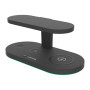 Зарядний пристрій Canyon 5in1 Wireless charger with UV sterilizer (CNS-WCS501B) Зарядний пристрій Canyon 5in1 Wireless charger with UV sterilizer (CNS-WCS501B)