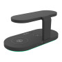 Зарядний пристрій Canyon 5in1 Wireless charger with UV sterilizer (CNS-WCS501B) Зарядний пристрій Canyon 5in1 Wireless charger with UV sterilizer (CNS-WCS501B)