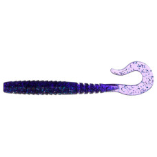 Силікон рибальський FishUP Vipo 2" 060 - Dark Violet/Павлина&Silver (10шт/уп) (1864.05.63)