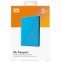 Зовнішній жорсткий диск 2.5" 2TB My Passport Portable WD (WDBYVG0020BBL-WESN)