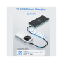 Батарея універсальна Vention 10000 mAh 22.5W Black LED Display Type (FHKB0)