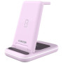 Зарядний пристрій Canyon WS-304 Foldable 3in1 Wireless charger Iced Pink (CNS-WCS304IP) Зарядний пристрій Canyon WS-304 Foldable 3in1 Wireless charger Iced Pink (CNS-WCS304IP)