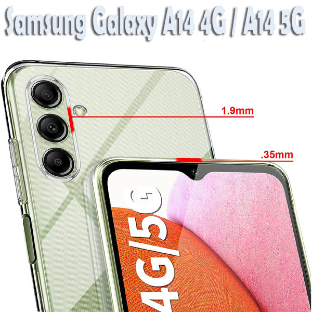 Чохол до мобільного телефона BeCover Samsung Galaxy A14 4G SM-A145/A14 5G SM-A146 Transparancy (708971) Чохол до мобільного телефона BeCover Samsung Galaxy A14 4G SM-A145/A14 5G SM-A146 Transparancy (708971)