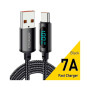 Дата кабель USB 2.0 AM to USB-C 1.0m 7A LED black Essager (EXCT-XY01-P) Дата кабель USB 2.0 AM to USB-C 1.0m 7A LED black Essager (EXCT-XY01-P)