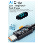 Дата кабель USB 2.0 AM to USB-C 1.0m 7A LED black Essager (EXCT-XY01-P) Дата кабель USB 2.0 AM to USB-C 1.0m 7A LED black Essager (EXCT-XY01-P)