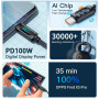 Дата кабель USB 2.0 AM to USB-C 1.0m 7A LED black Essager (EXCT-XY01-P) Дата кабель USB 2.0 AM to USB-C 1.0m 7A LED black Essager (EXCT-XY01-P)
