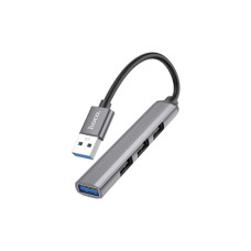 Концентратор HOCO USB to USB 3.0 + 3xUSB 2.0 metal gray (6931474765468) Концентратор HOCO USB to USB 3.0 + 3xUSB 2.0 metal gray (6931474765468)