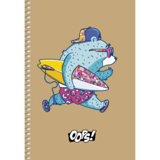 Зошит Школярик А5 Student клітинка 96 аркушів (A5-SC-096-6116K)