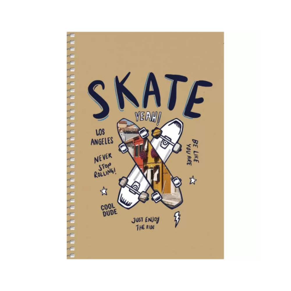 Зошит Школярик А5 Student клітинка 96 аркушів (A5-SC-096-6116K)