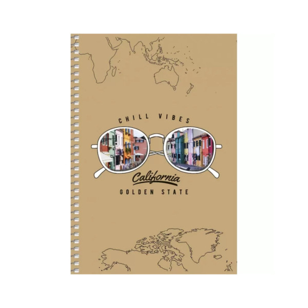 Зошит Школярик А5 Student клітинка 96 аркушів (A5-SC-096-6116K)