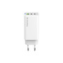 Зарядний пристрій ColorWay GaN Mini 65W PD Port PPS USB (USB-2C1A) white (CW-CHS058PD-WT)
