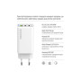 Зарядний пристрій ColorWay GaN Mini 65W PD Port PPS USB (USB-2C1A) white (CW-CHS058PD-WT)