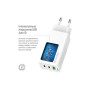 Зарядний пристрій ColorWay GaN Mini 65W PD Port PPS USB (USB-2C1A) white (CW-CHS058PD-WT)