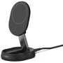 Зарядний пристрій Belkin 15W Magnetic Stand Qi2 20W adapter USB-C black (WIA008VFBK) Зарядний пристрій Belkin 15W Magnetic Stand Qi2 20W adapter USB-C black (WIA008VFBK)
