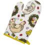 Кухонна прихватка Home Line Рукавиця Курочки 17x28 см (182829) Кухонна прихватка Home Line Рукавиця Курочки 17x28 см (182829)